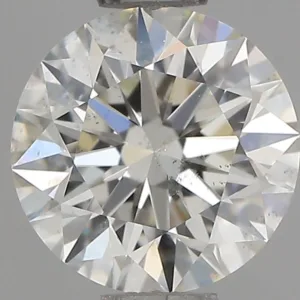 0.55 Carat Round I SI2 Natural Diamond