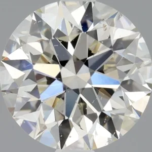 0.55 Carat Round J SI2 Natural Diamond