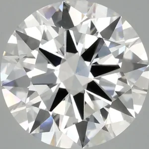4.04 Carat Round F VVS2 Lab Diamond