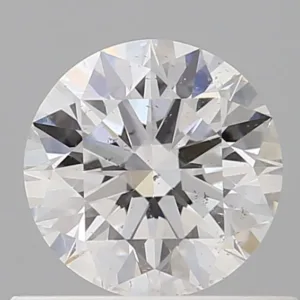 0.6 Carat Round D SI2 Natural Diamond
