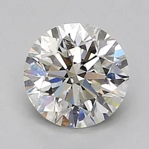 0.6 Carat Round H SI1 Natural Diamond