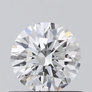 0.63 Carat Round H VVS2 Natural Diamond