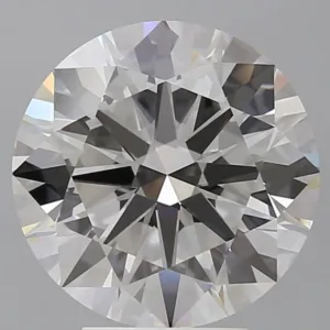 5.02 Carat Round F VVS2 Lab Diamond