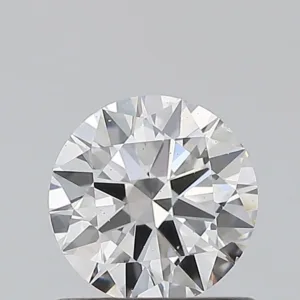 0.7 Carat Round E SI1 Natural Diamond