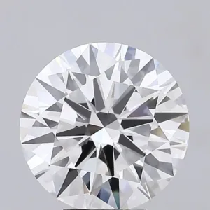 6.16 Carat Round G VVS2 Lab Diamond