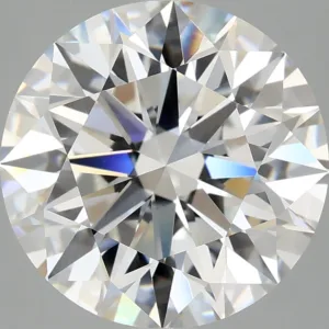 5.05 Carat Round F VVS2 Lab Diamond