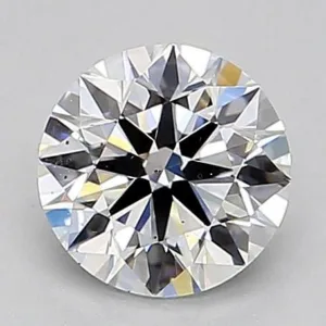 0.77 Carat Round E SI1 Natural Diamond