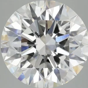 5.09 Carat Round F VVS2 Lab Diamond