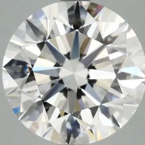 4.08 Carat Round F VVS2 Lab Diamond
