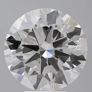 5.54 Carat Round F VVS2 Lab Diamond