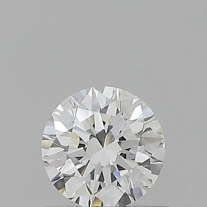 0.54 Carat Round F VVS2 Natural Diamond 1 0.54 Carat Round F VVS2 Natural Diamond