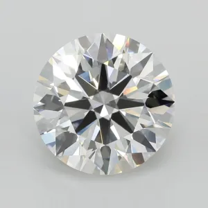 7.38 Carat Round F VVS2 Lab Diamond