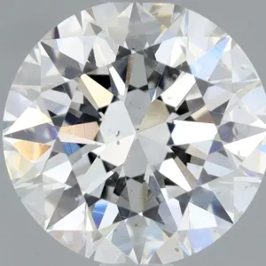 1 Carat Round F SI1 Natural Diamond