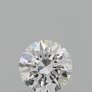 0.5 Carat Round D VVS2 Natural Diamond