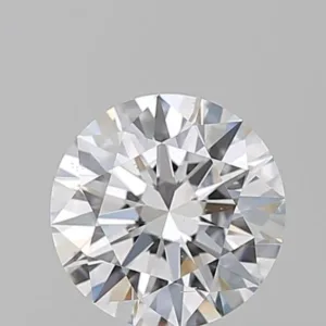 0.54 Carat Round D SI1 Natural Diamond
