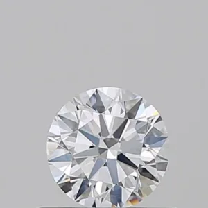 0.5 Carat Round D VVS1 Natural Diamond
