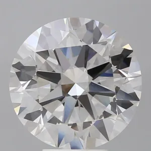 6.55 Carat Round F VVS2 Lab Diamond