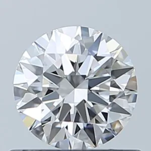 0.52 Carat Round F VVS1 Natural Diamond