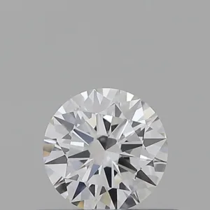 0.4 Carat Round D VVS2 Natural Diamond