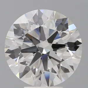 6.08 Carat Round F VVS2 Lab Diamond