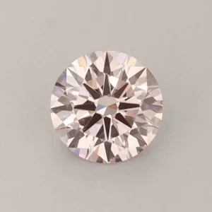 0.53 Carat Round Fancy Pink VVS2 Lab Diamond