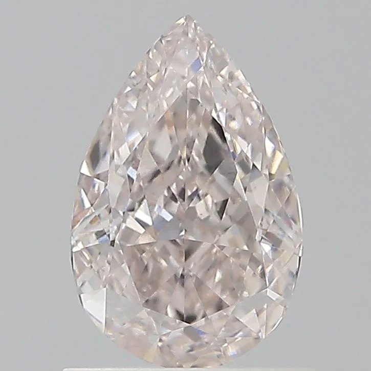 1.01 Carat Pear Fancy Light Brown Pink VS1 Natural Diamond 1 1.01 Carat Pear Fancy Light Brown Pink VS1 Natural Diamond