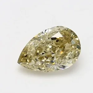 1.01 Carat Pear Fancy Yellow SI2 Natural Diamond