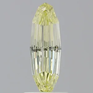 1.02 Carat Oval Fancy Yellow SI2 Natural Diamond