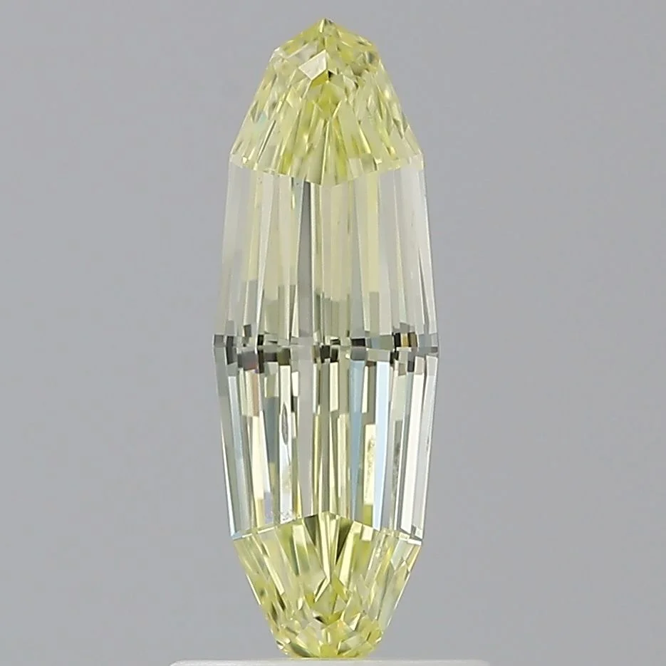 1.02 Carat Oval Fancy Yellow SI2 Natural Diamond 1 1.02 Carat Oval Fancy Yellow SI2 Natural Diamond