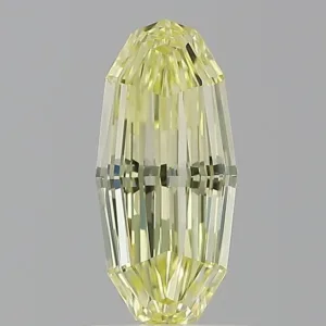 1.1 Carat Oval Fancy Yellow IF Natural Diamond
