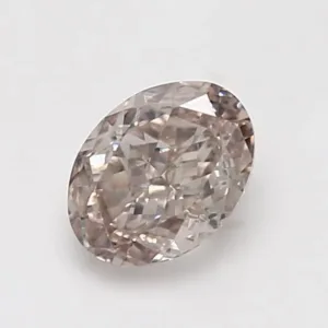 1.18 Carat Oval Fancy Brown SI1 Natural Diamond