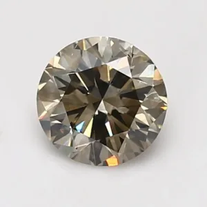 1.32 Carat Round Fancy Brown SI2 Natural Diamond