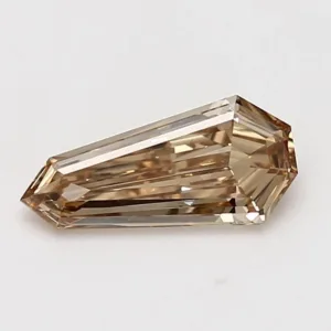1.4 Carat Kite Fancy Brown Yellow VS2 Natural Diamond