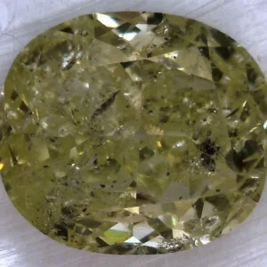 1.51 Carat Cushion Modified Fancy Light Yellow Natural Diamond