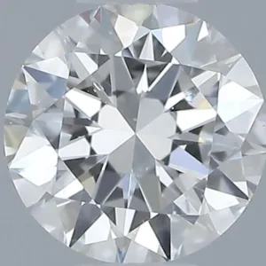 0.4 Carat Round F SI2 Natural Diamond