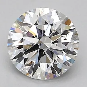 1.09 Carat Round D SI1 Natural Diamond