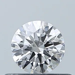0.32 Carat Round D IF Natural Diamond