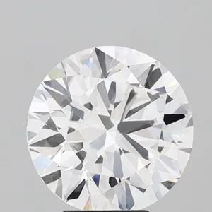 5.05 Carat Round E VVS2 Lab Diamond