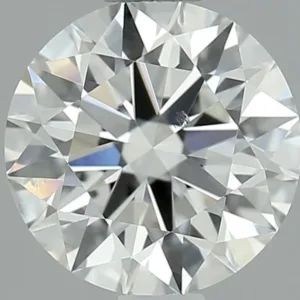 1 Carat Round H SI1 Natural Diamond