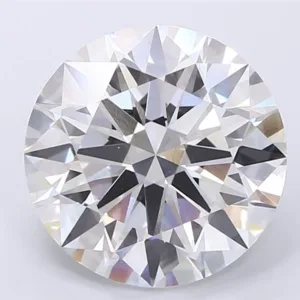 6.13 Carat Round E VVS2 Lab Diamond