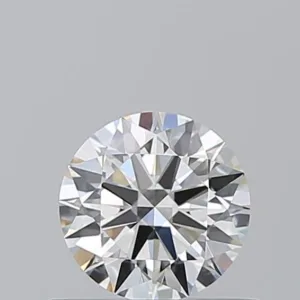 0.57 Carat Round E VVS1 Natural Diamond