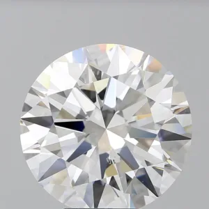 5.02 Carat Round F SI1 Natural Diamond