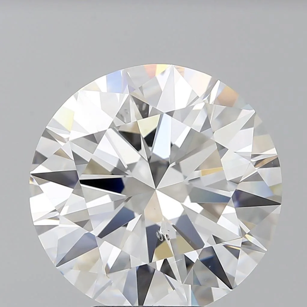5.02 Carat Round F SI1 Natural Diamond 1 5.02 Carat Round F SI1 Natural Diamond