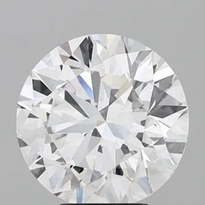 5.01 Carat Round E VVS2 Lab Diamond