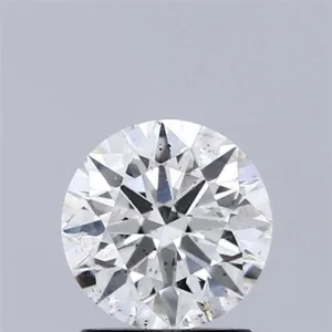 1.23 Carat Round F SI2 Natural Diamond