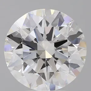 5.09 Carat Round E VVS2 Lab Diamond