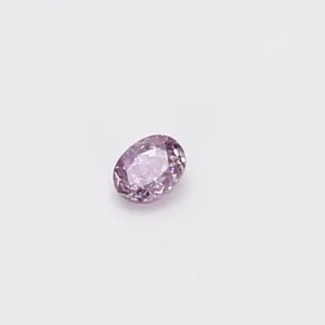 0.09 Carat Oval Purple Natural Diamond