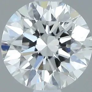 0.43 Carat Round F SI2 Natural Diamond