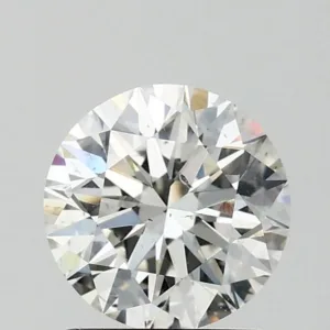 1.51 Carat Round H SI2 Natural Diamond