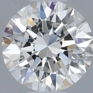 0.51 Carat Round I VVS1 Natural Diamond